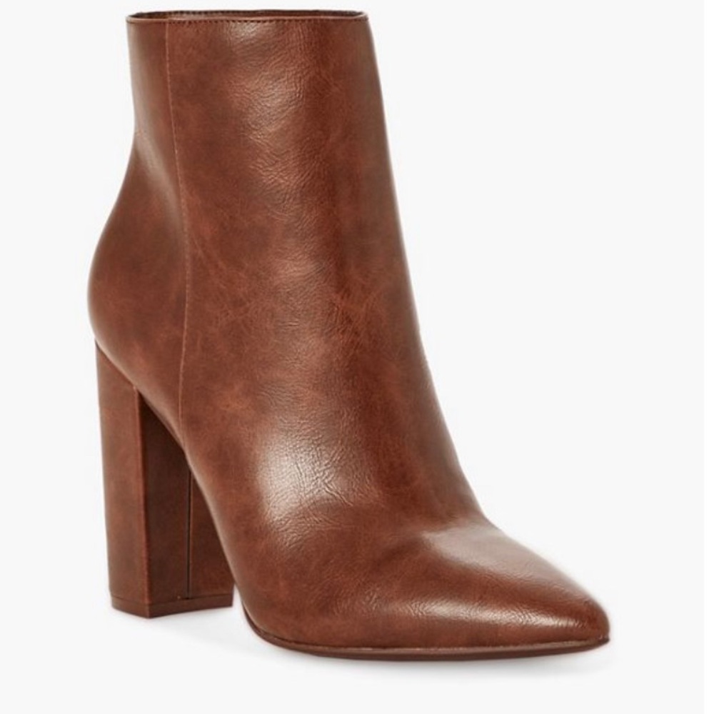 Extra Wide Block Heel Booties - Picture 3 of 4